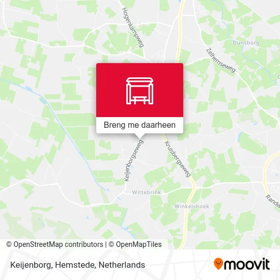 Keijenborg, Hemstede kaart