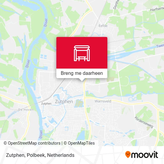Zutphen, Polbeek kaart