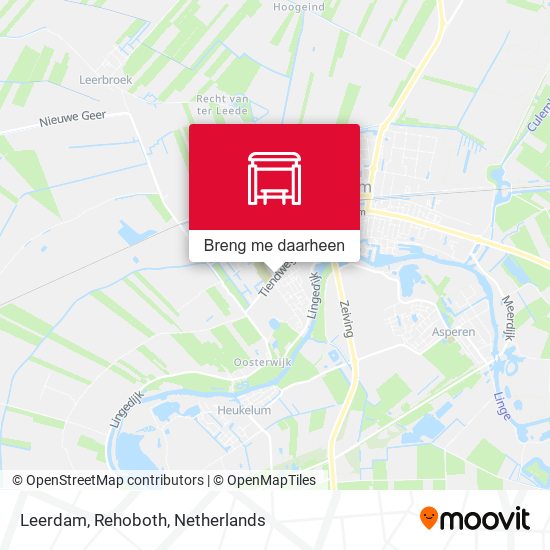 Leerdam, Rehoboth kaart