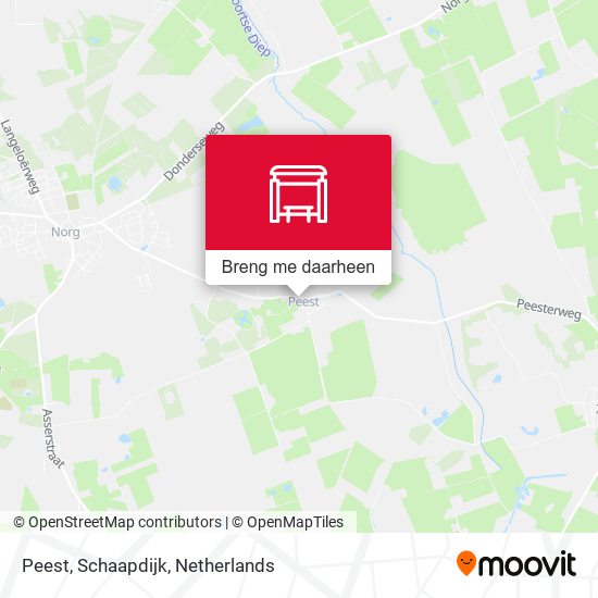 Peest, Schaapdijk kaart