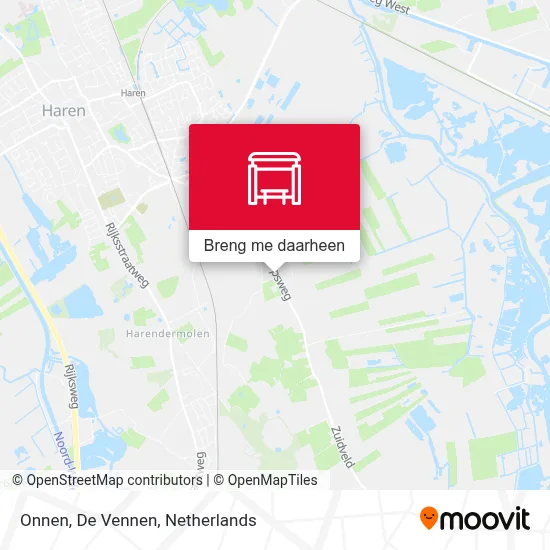 Onnen, De Vennen kaart