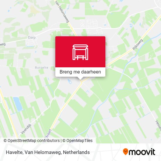 Havelte, Van Helomaweg kaart