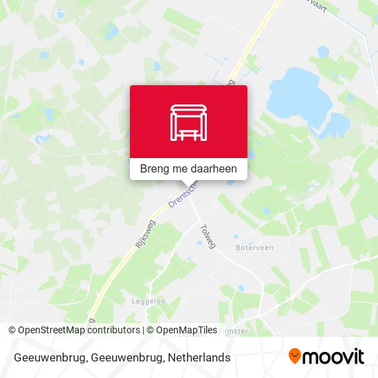 Geeuwenbrug, Geeuwenbrug kaart