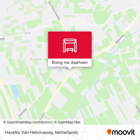 Havelte, Van Helomaweg kaart
