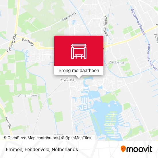 Emmen, Eendenveld kaart