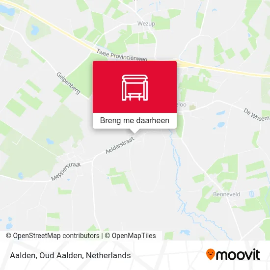 Aalden, Oud Aalden kaart