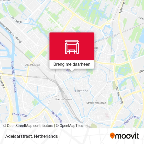 Adelaarstraat kaart