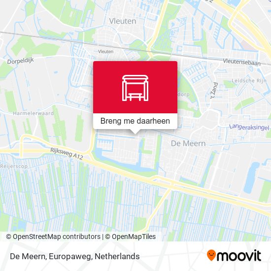 De Meern, Europaweg kaart