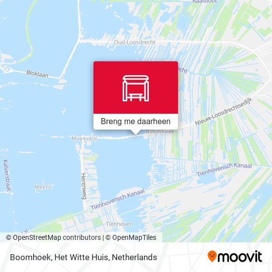 Boomhoek, Het Witte Huis kaart