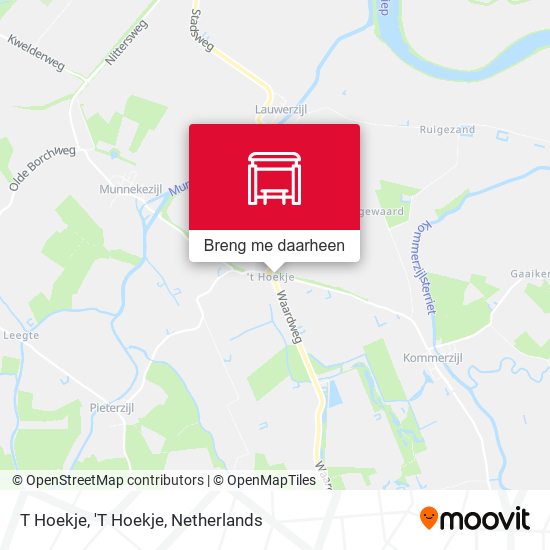T Hoekje, 'T Hoekje kaart