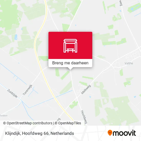 Klijndijk, Hoofdweg 66 kaart