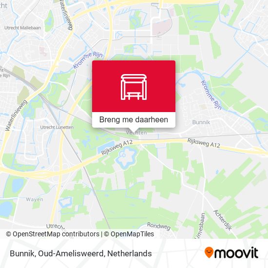 Bunnik, Oud-Amelisweerd kaart