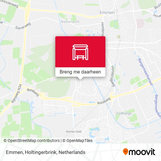 Emmen, Holtingerbrink kaart