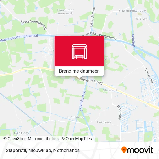 Slaperstil, Nieuwklap kaart