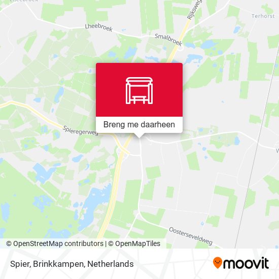 Spier, Brinkkampen kaart