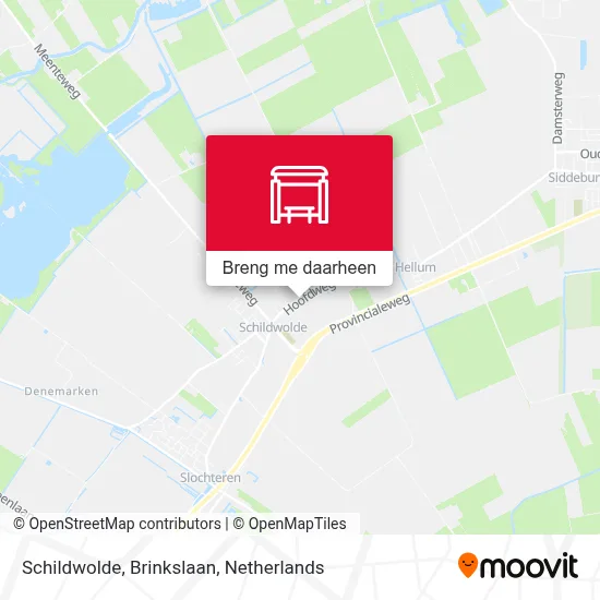 Schildwolde, Brinkslaan kaart