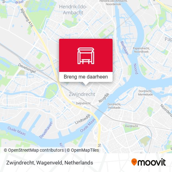 Zwijndrecht, Wagenveld kaart