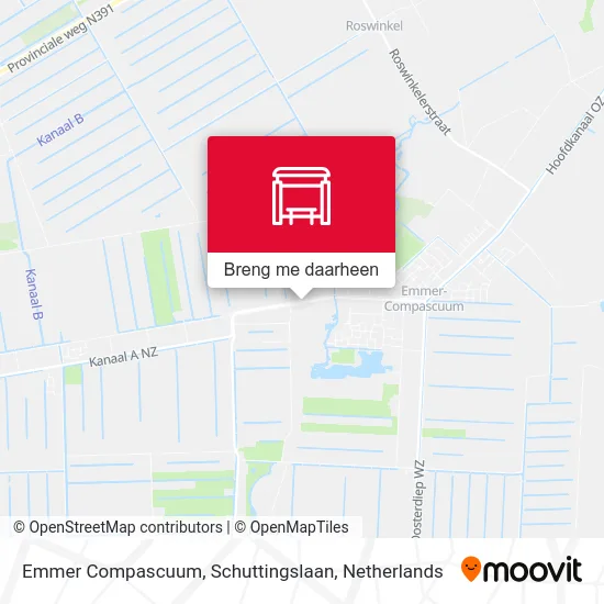 Emmer Compascuum, Schuttingslaan kaart