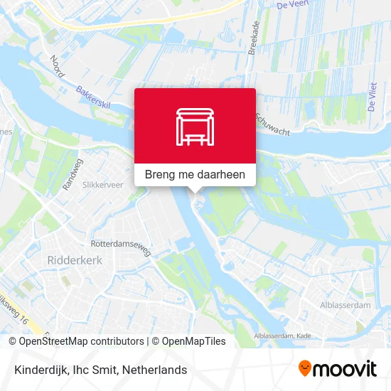 Kinderdijk, Ihc Smit kaart