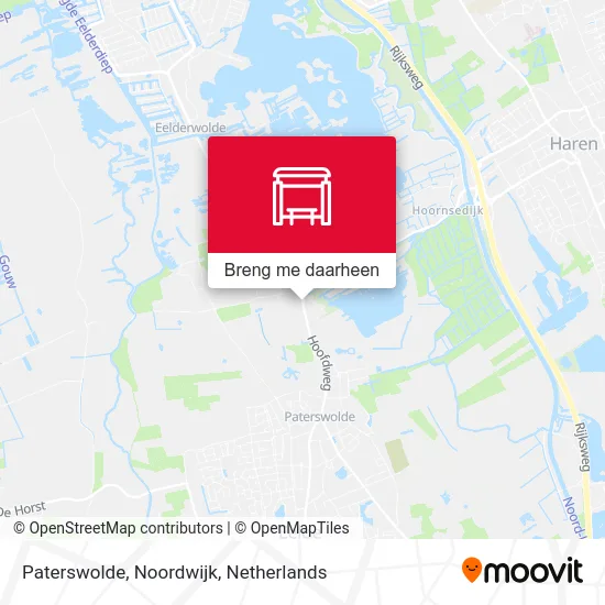 Paterswolde, Noordwijk kaart