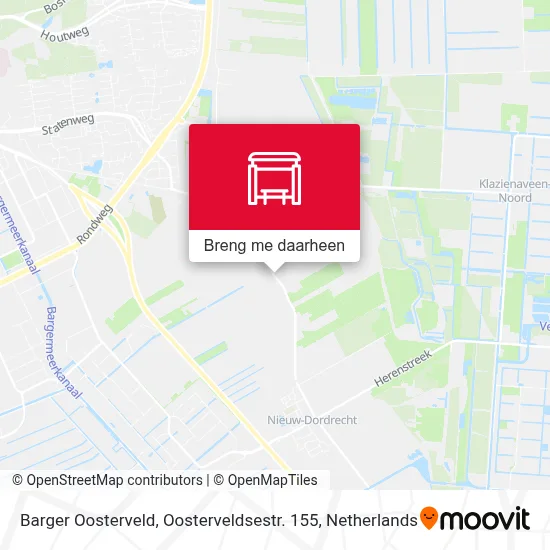 Barger Oosterveld, Oosterveldsestr. 155 kaart