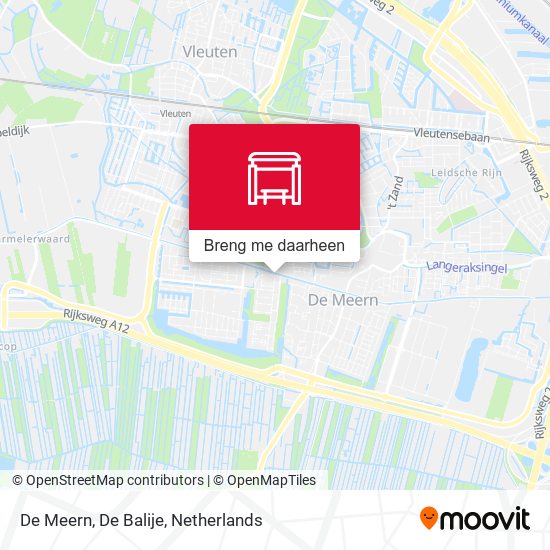 De Meern, De Balije kaart