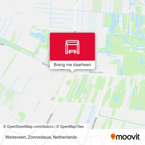 Weiteveen, Zonnedauw kaart