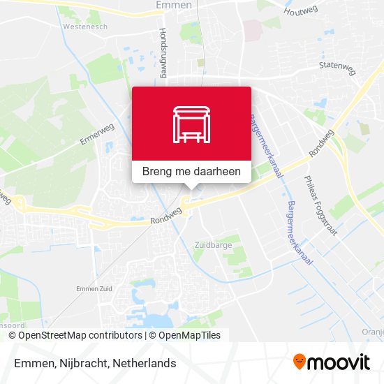 Emmen, Nijbracht kaart