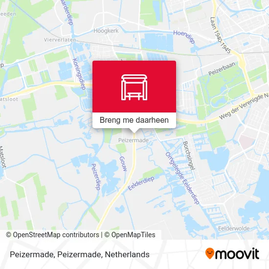 Peizermade, Peizermade kaart