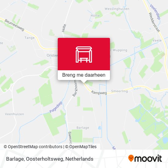 Barlage, Oosterholtsweg kaart