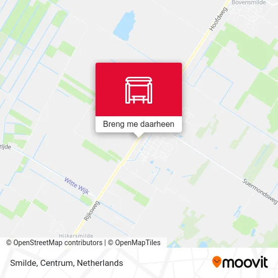 Smilde, Centrum kaart