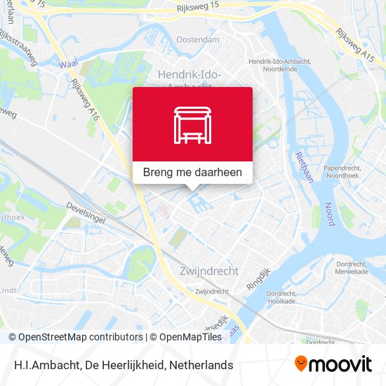 H.I.Ambacht, De Heerlijkheid kaart
