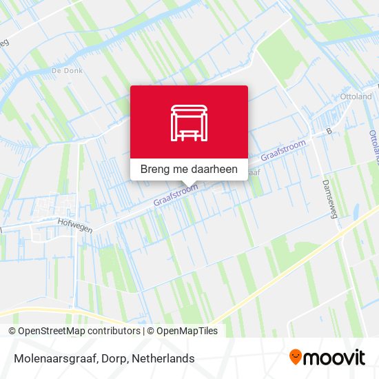 Molenaarsgraaf, Dorp kaart