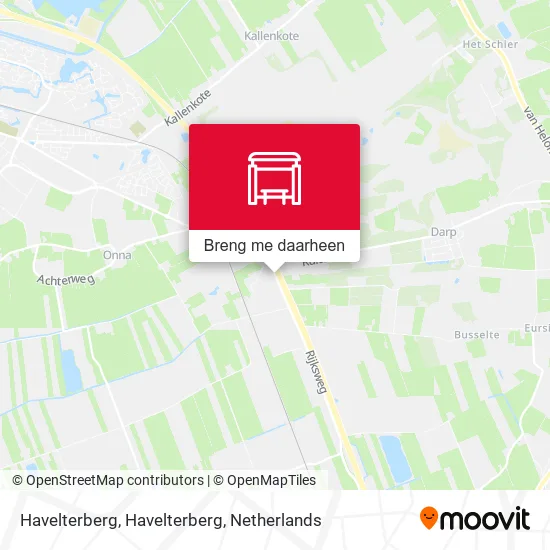 Havelterberg, Havelterberg kaart