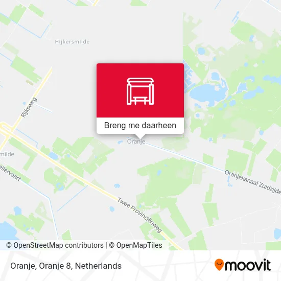 Oranje, Oranje 8 kaart