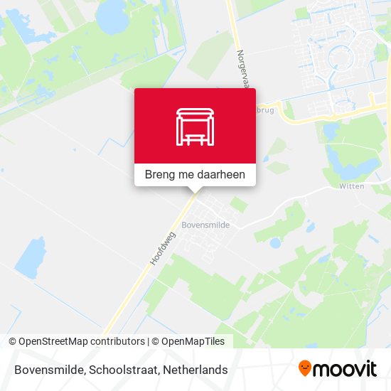 Bovensmilde, Schoolstraat kaart