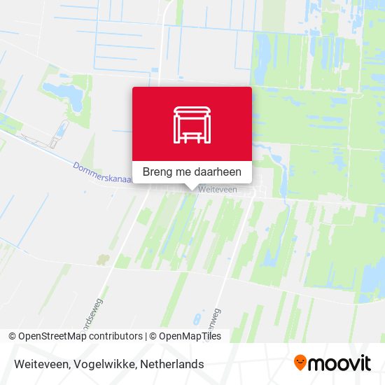 Weiteveen, Vogelwikke kaart