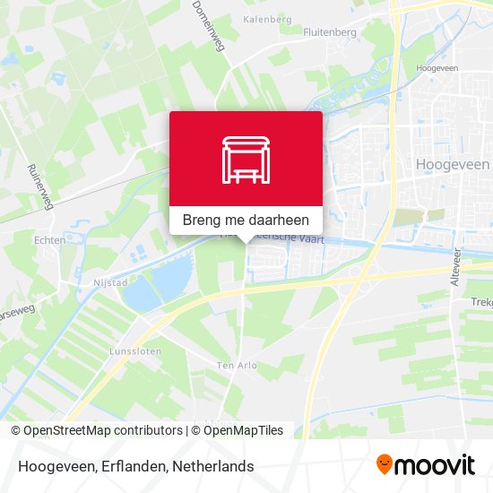 Hoogeveen, Erflanden kaart