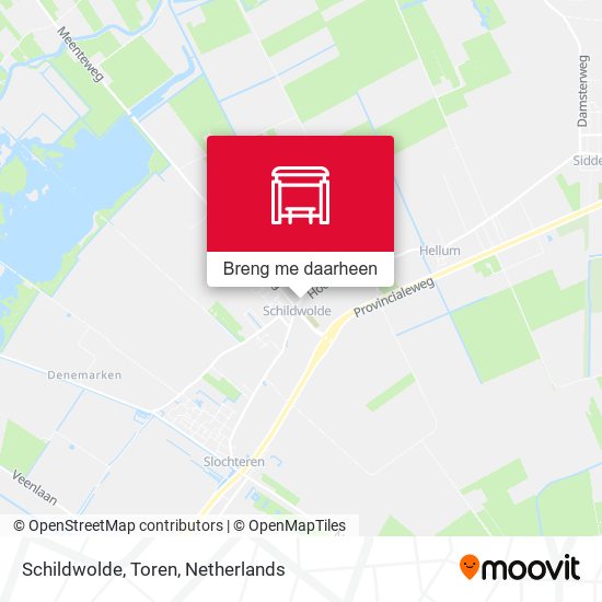 Schildwolde, Toren kaart