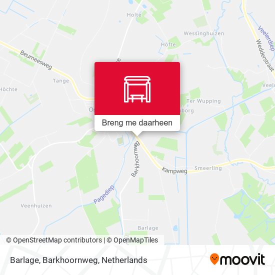 Barlage, Barkhoornweg kaart