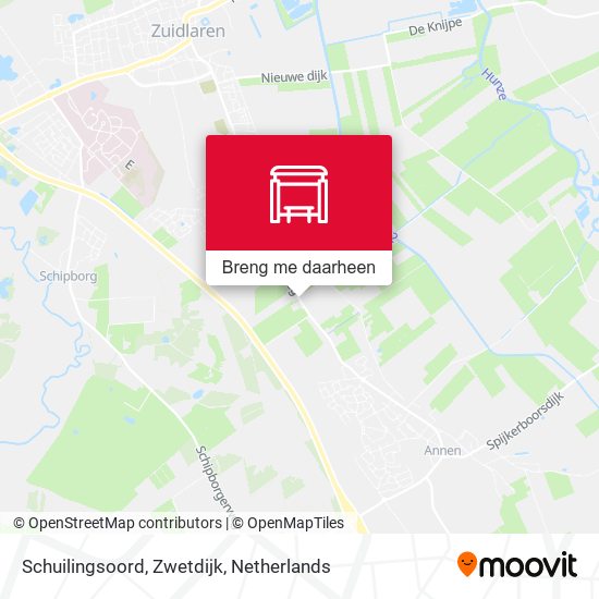 Schuilingsoord, Zwetdijk kaart