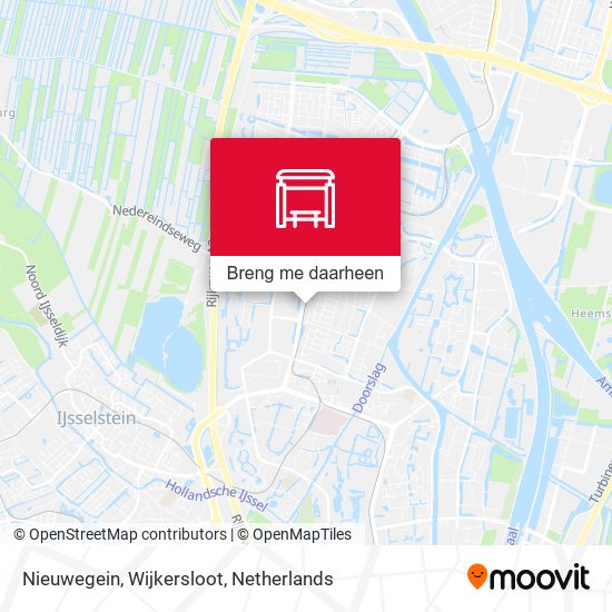 Nieuwegein, Wijkersloot kaart