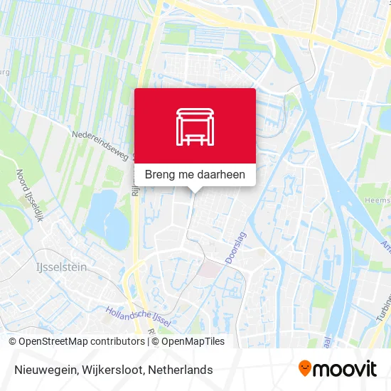 Nieuwegein, Wijkersloot kaart
