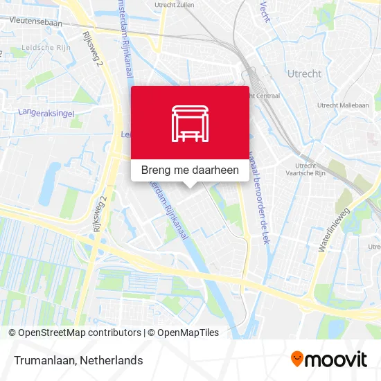 Trumanlaan kaart