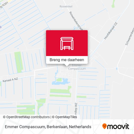 Emmer Compascuum, Berkenlaan kaart