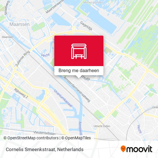 Cornelis Smeenkstraat kaart