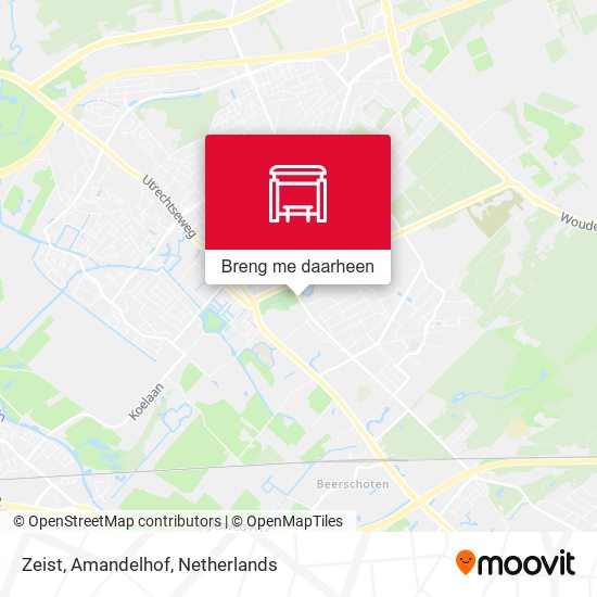 Zeist, Amandelhof kaart