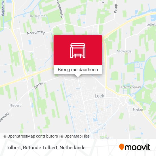 Tolbert, Rotonde Tolbert kaart