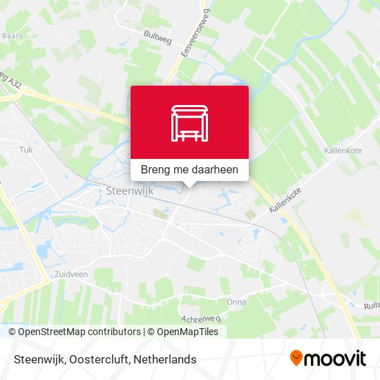Steenwijk, Oostercluft kaart