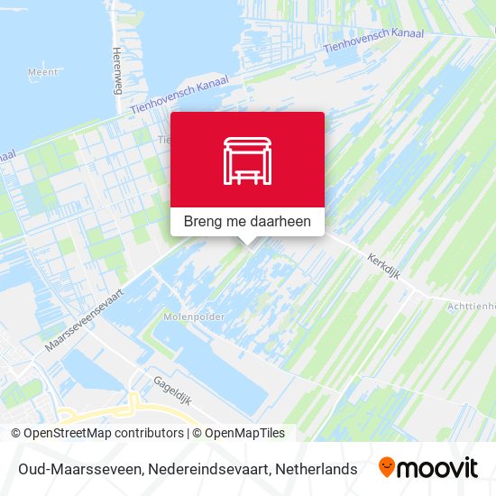Oud-Maarsseveen, Nedereindsevaart kaart